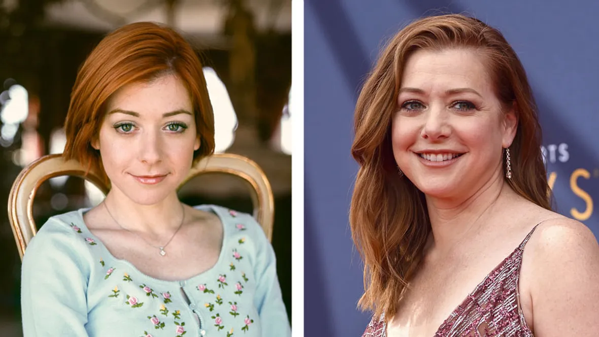Alyson Hannigan alias Willow Rosenberg Alyson Hannigan früher und heute
