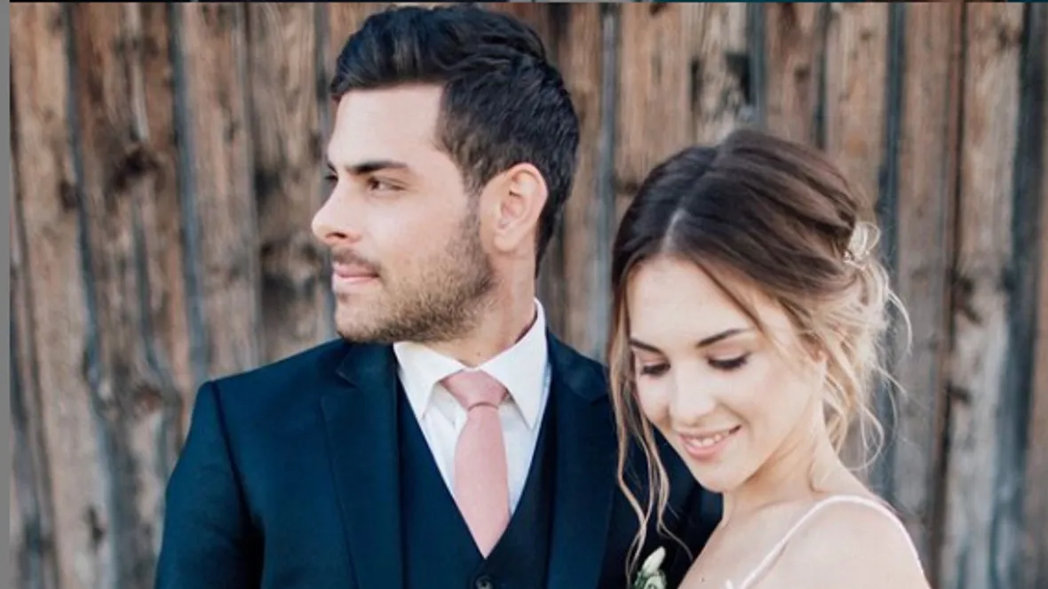 Kevin Volland und Frau Katja Kevin Volland und Frau Katja