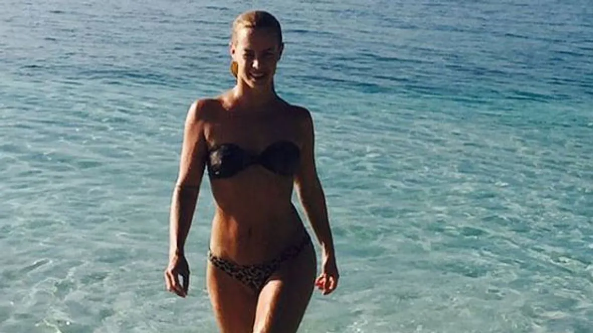 Isabel Edvardsson im Bikini