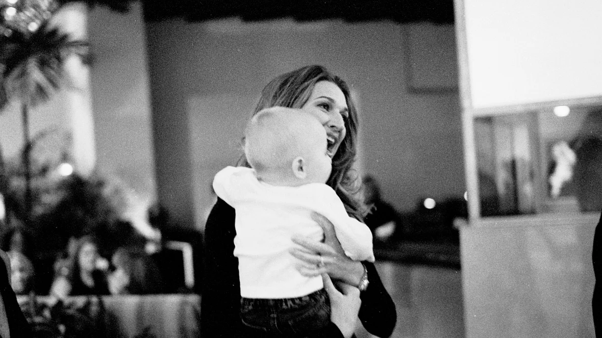 Steffi Graf mit Sohn Steffi Graf mit Sohn