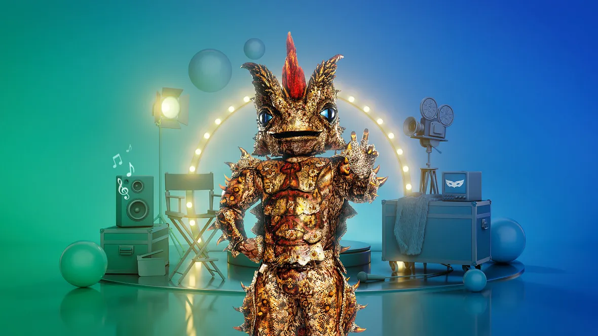 "The Masked Singer"-Kostüm Dornteufel "The Masked Singer"-Kostüm Dornteufel