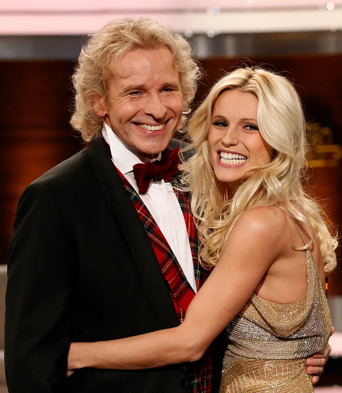Michelle Hunziker Thomas Gottschalk Michelle Hunziker Thomas Gottschalk