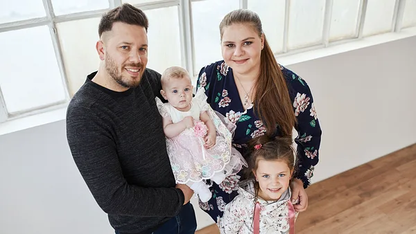Sylvana Wollny und ihre Familie