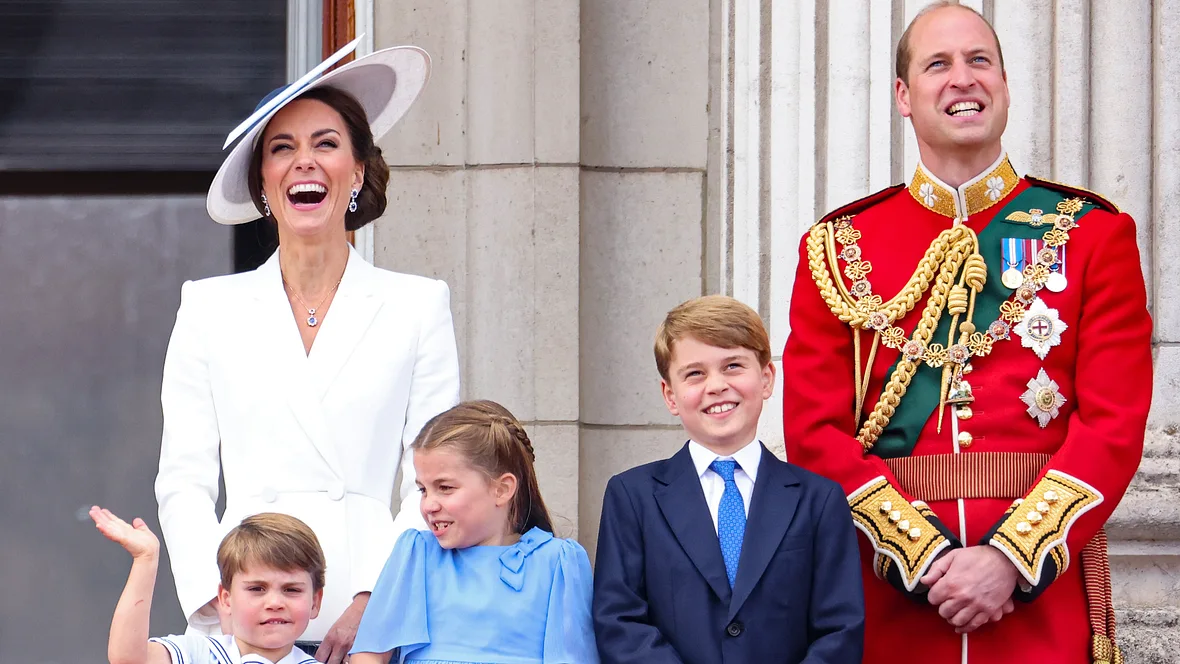 Herzogin Kate Prinz William Prinz Louis Prinz George Prinzessin Charlotte Herzogin Kate Prinz William Prinz Louis Prinz George Prinzessin Charlotte