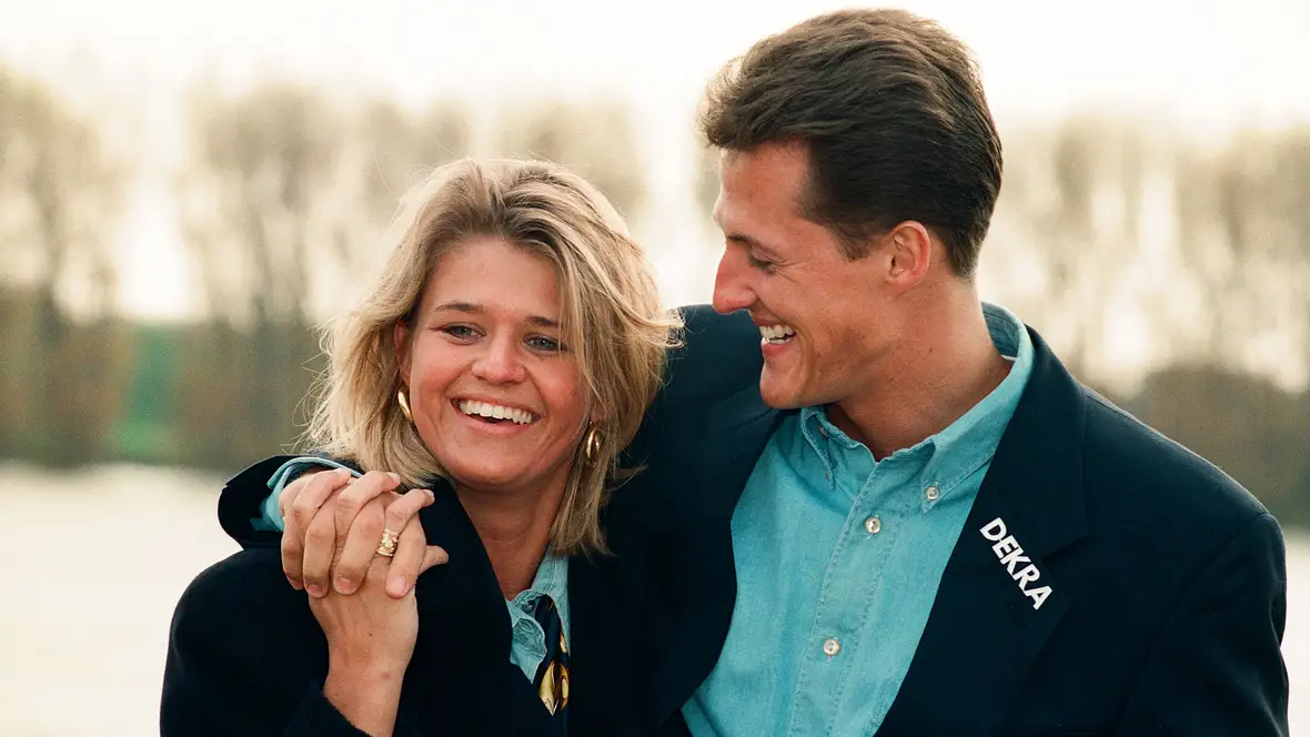 Corinna Schumacher & Michael Schumacher 1994 Corinna Schumacher & Michael Schumacher 1994
