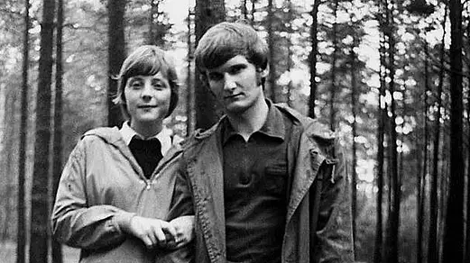 Ehemann Ulrich und Angela Merkel Ehemann Ulrich und Angela Merkel