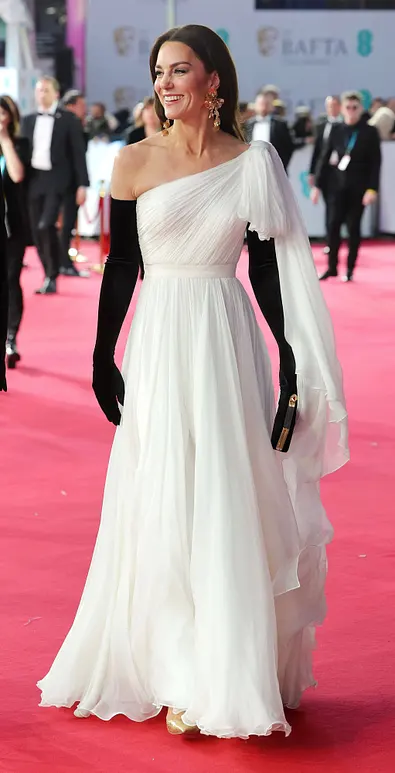 Prinzessin Kate Kleid BAFTA Film Awards in London Prinzessin Kate Kleid BAFTA Film Awards in London