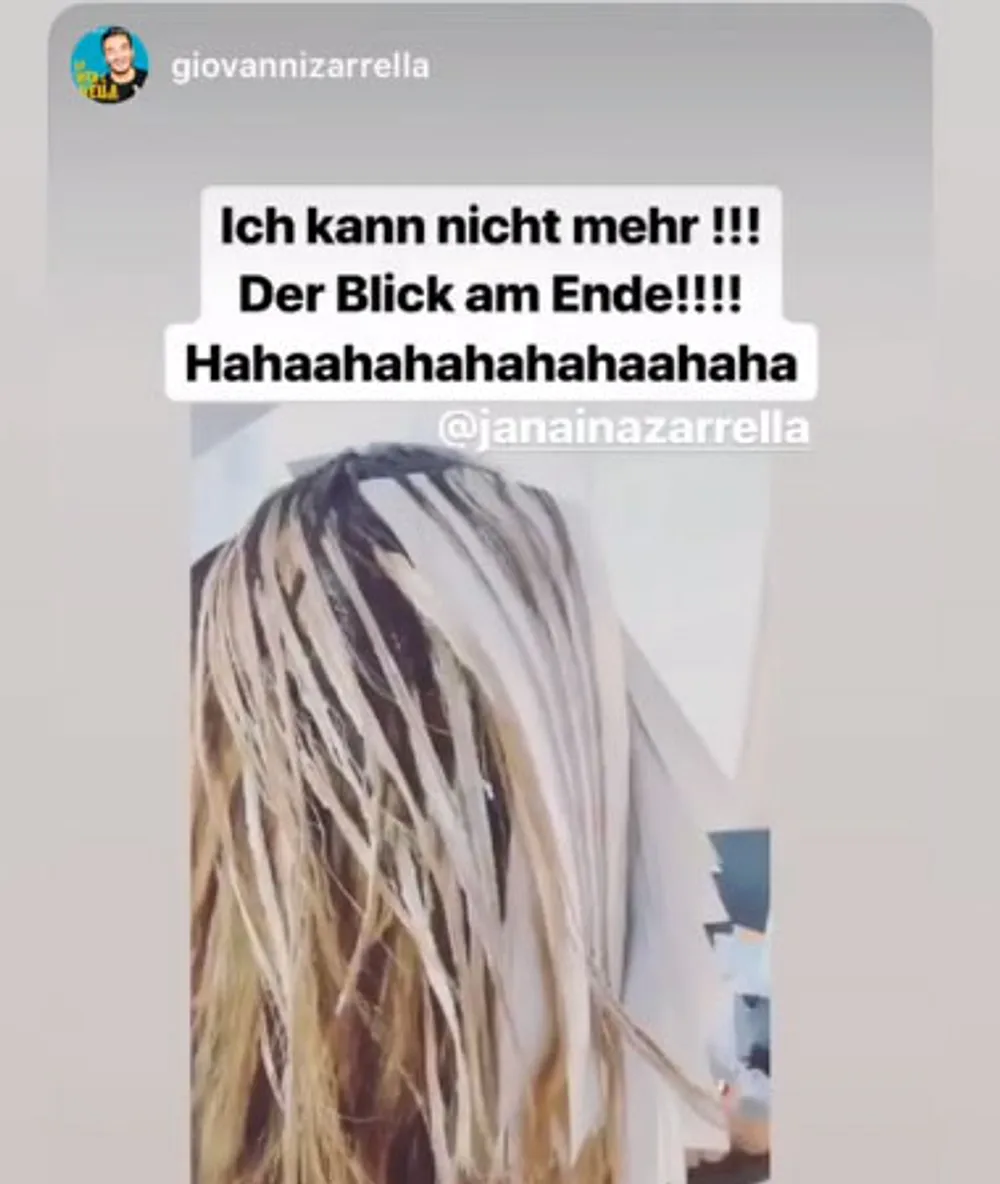 Jana Ina Zarrella Blond Jana Ina Zarrella Blond