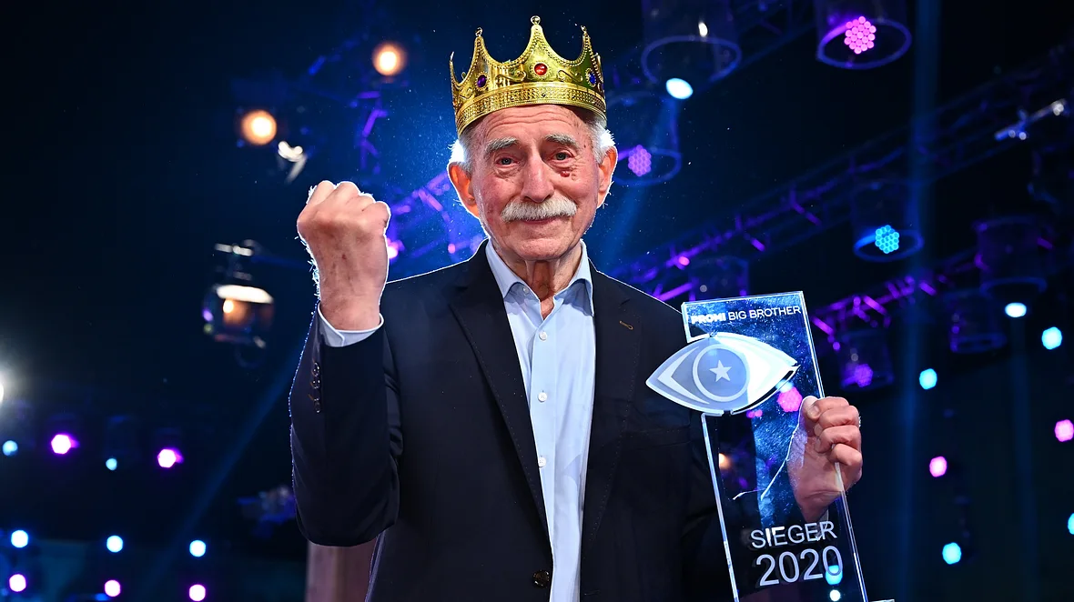"Promi Big Brother"-Gewinner Werner Hansch "Promi Big Brother"-Gewinner Werner Hansch