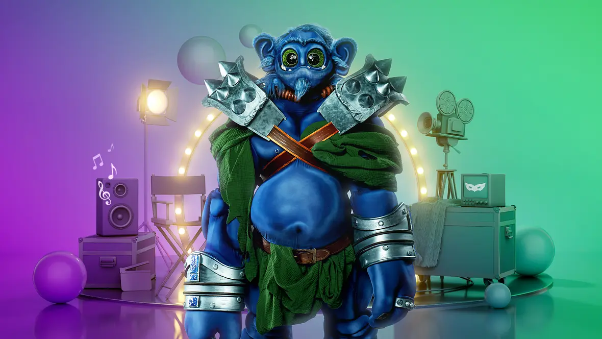 "The Masked Singer"-Kostüm Ork "The Masked Singer"-Kostüm Ork