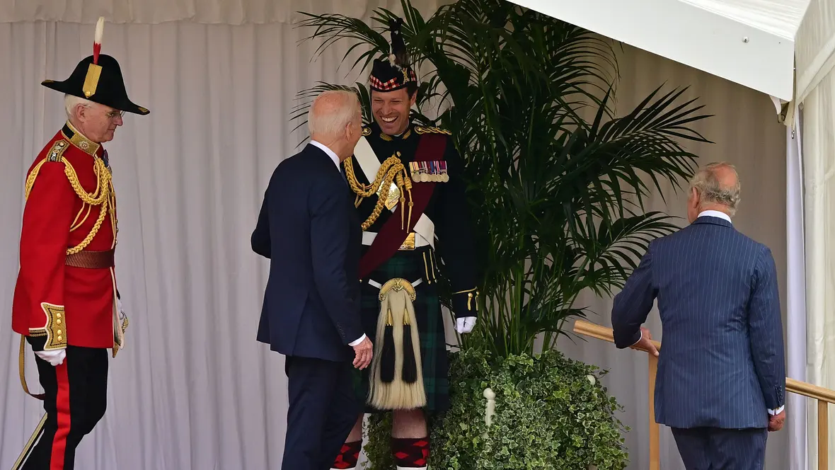 Joe Biden König Charles Joe Biden König Charles