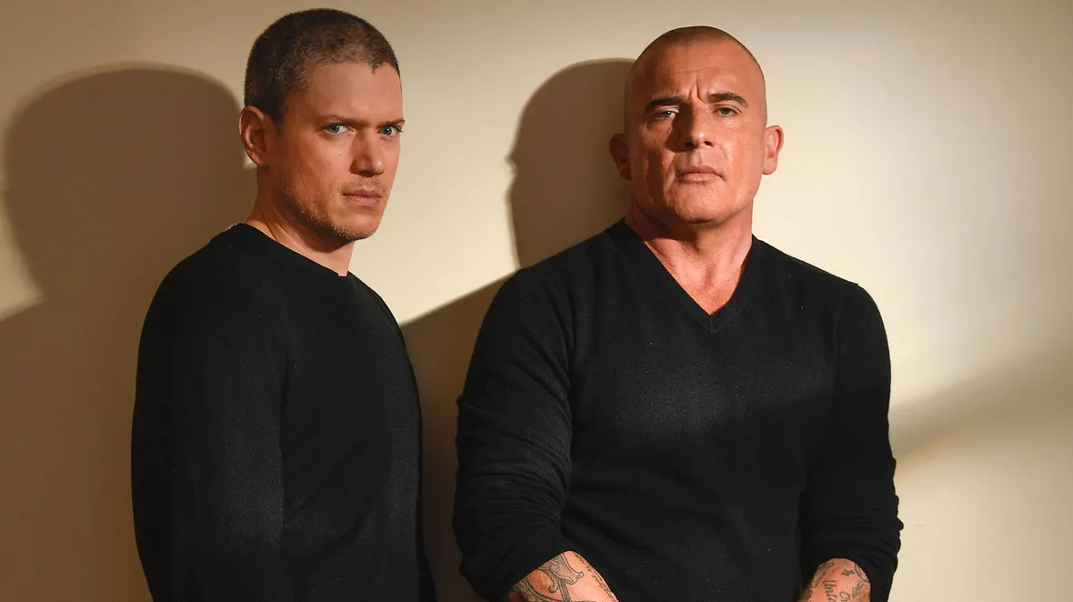 Wentworth Miller und Dominic Purcell Wentworth Miller und Dominic Purcell