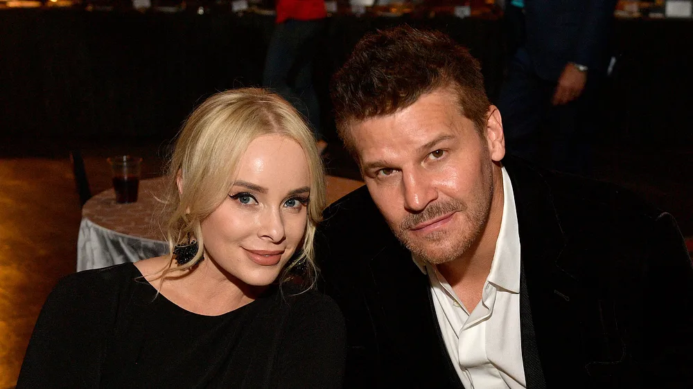 David Boreanaz und seine Ehefrau Jaime Bergman 2018 David Boreanaz und seine Ehefrau Jaime Bergman 2018