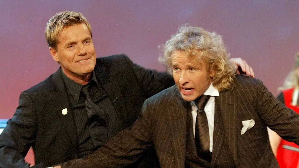 Dieter Bohlen Thomas Gottschalk Dieter Bohlen Thomas Gottschalk