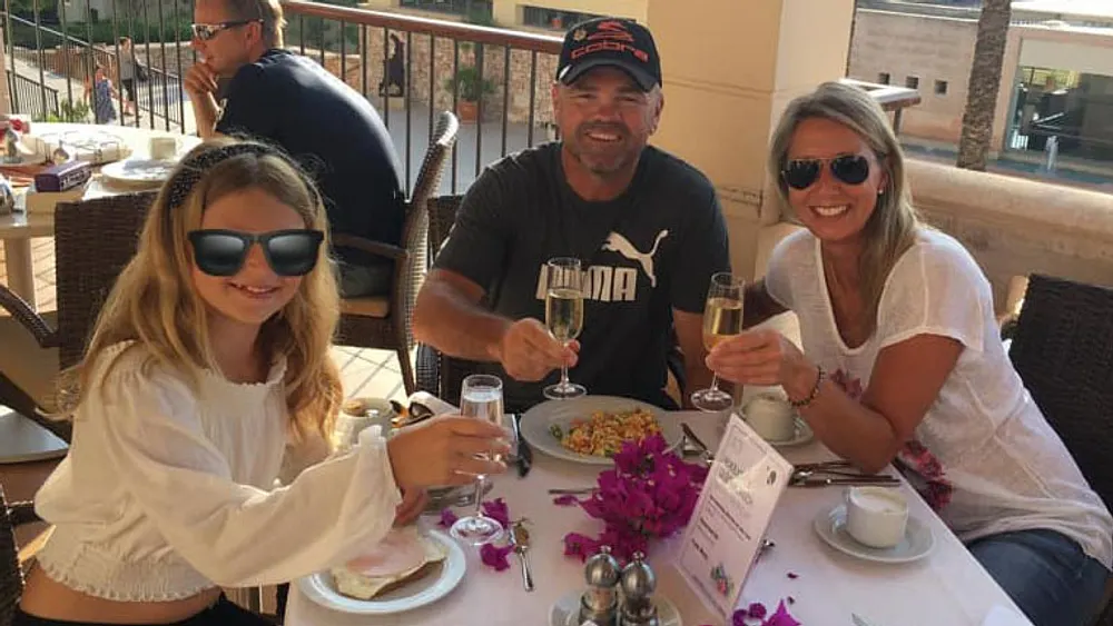 Sven Ottke, Freundin Monic und Tochter Emily im Familienurlaub auf Mallorca Sven Ottke, Freundin Monic und Tochter Emily im Familienurlaub auf Mallorca
