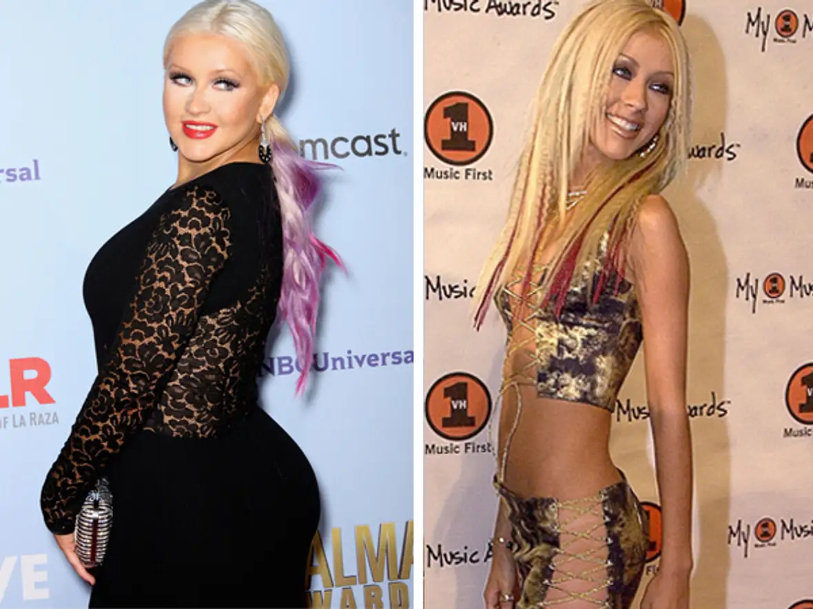 Christina Aguilera: Von der Bohnenstange zum Kurvenstar - Bild 2