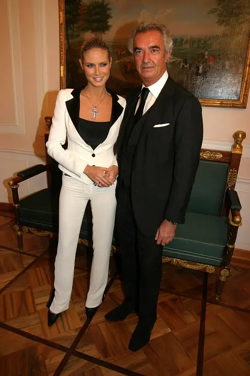 Heidi Klum & Flavio Briatore Heidi Klum & Flavio Briatore