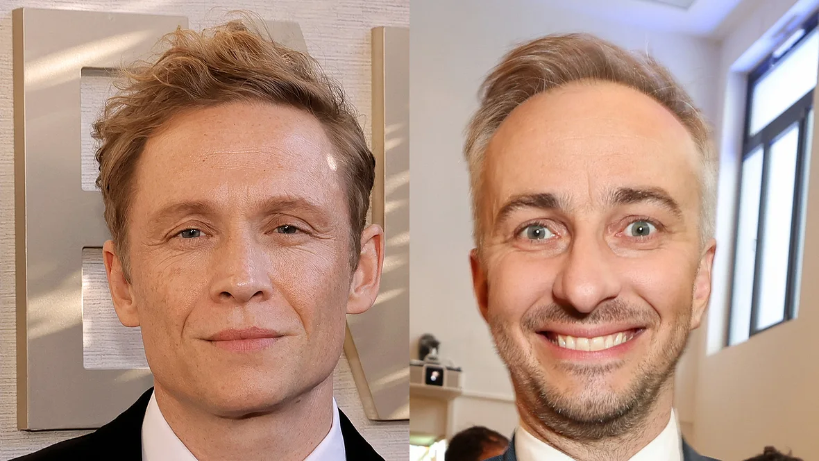 Matthias Schweighöfer & Jan Böhmermann Matthias Schweighöfer & Jan Böhmermann