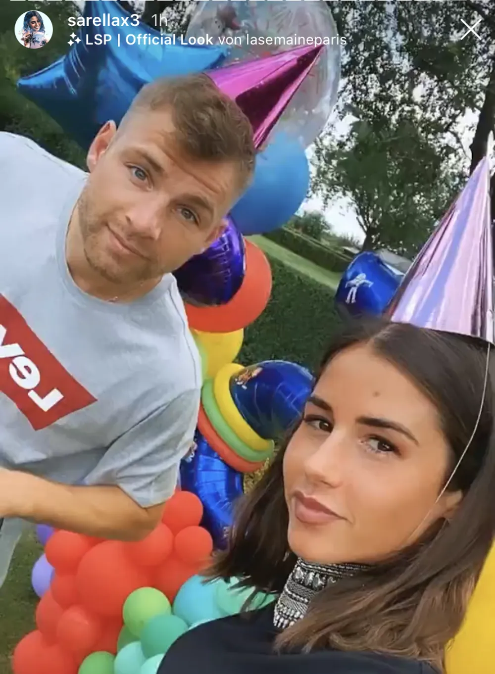 Sarah Lombardi und Julian Büscher Sarah Lombardi und Julian Büscher