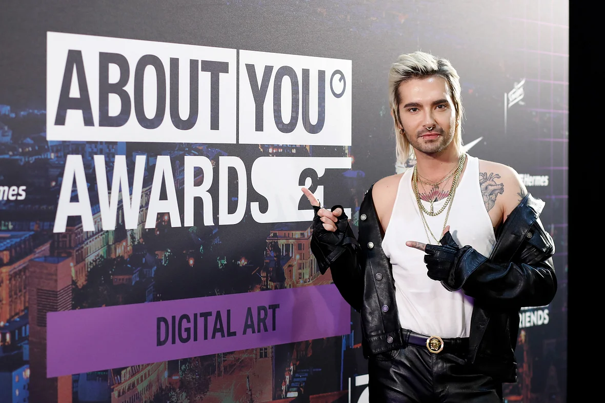 Bill Kaulitz bei den ABOUT YOU Awards 2021 Bill Kaulitz bei den ABOUT YOU Awards 2021