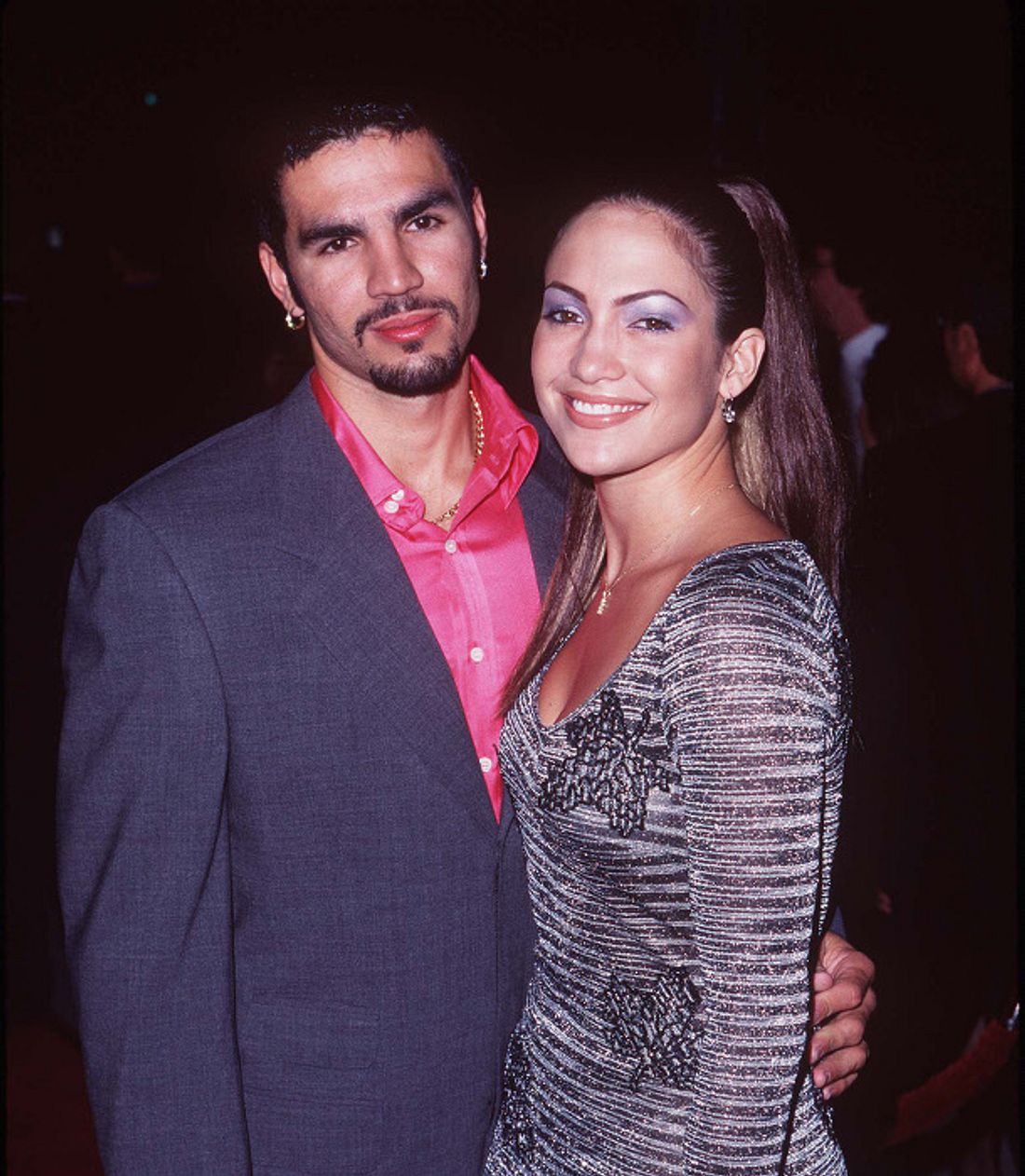 Ojani Noa und Jennifer Lopez im Jahr 1997