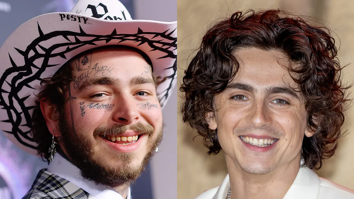 Post Malone & Timothée Chalamet Post Malone & Timothée Chalamet