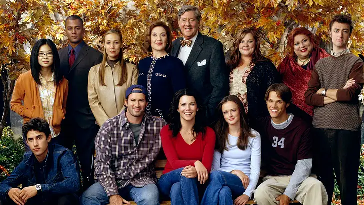 Keiko Agena, Yanic Truesdale, Liza Weil, Kelly Bishop, Edward Herrmann, Melissa Mccarthy, Liz Torres, Sean Gunn, Milo Ventimiglia, Scott Patterson, Lauren Graham, Alexis Bledel & Jared Padalecki Keiko Agena, Yanic Truesdale, Liza Weil, Kelly Bishop, Edward Herrmann, Melissa Mccarthy, Liz Torres, Sean Gunn, Milo Ventimiglia, Scott Patterson, Lauren Graham, Alexis Bledel & Jared Padalecki
