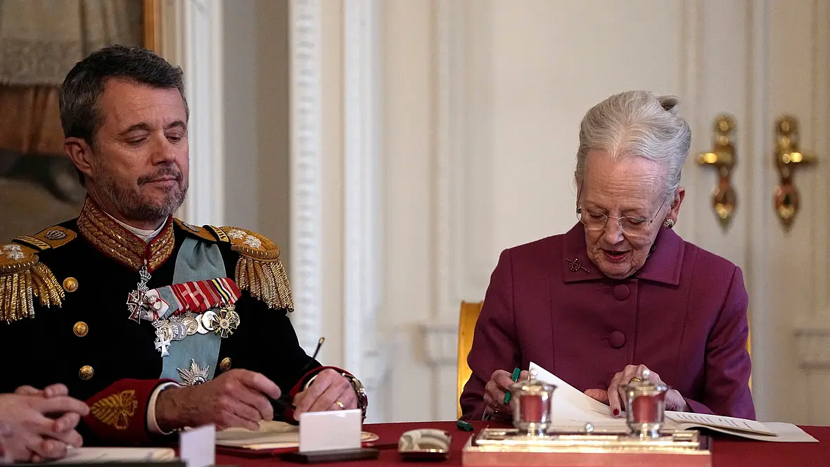 Königin Margrethe König Frederik Königin Margrethe König Frederik