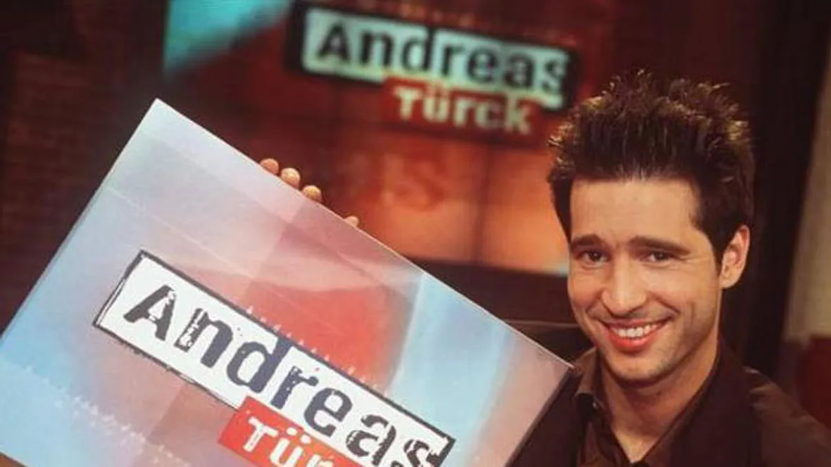 1998-2002: Andreas Türck ist Talkshow-Star und Mr. Charming zugleich Talkshow-Moderator Andreas Türck in den 90ern