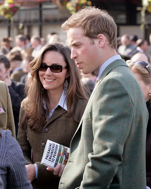 Prinz William & Herzogin Kate früher Prinz William & Herzogin Kate früher