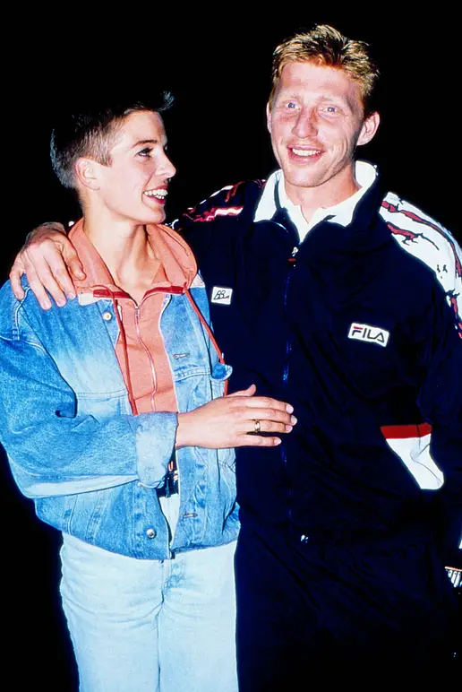 Boris Becker Karen Schultz Boris Becker Karen Schultz