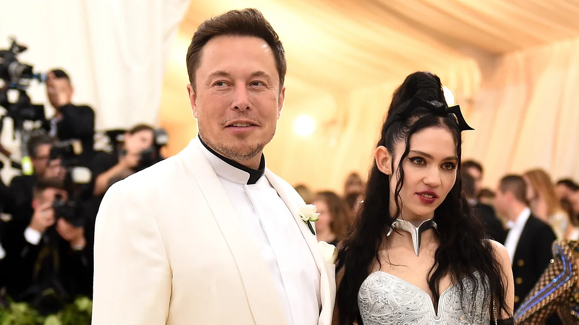 Elon Musk & Freundin Grimes Elon Musk & Freundin Grimes