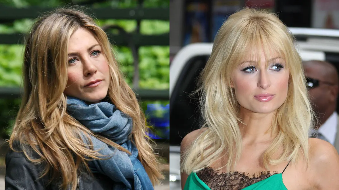 Jennifer Aniston & Paris Hilton Jennifer Aniston & Paris Hilton