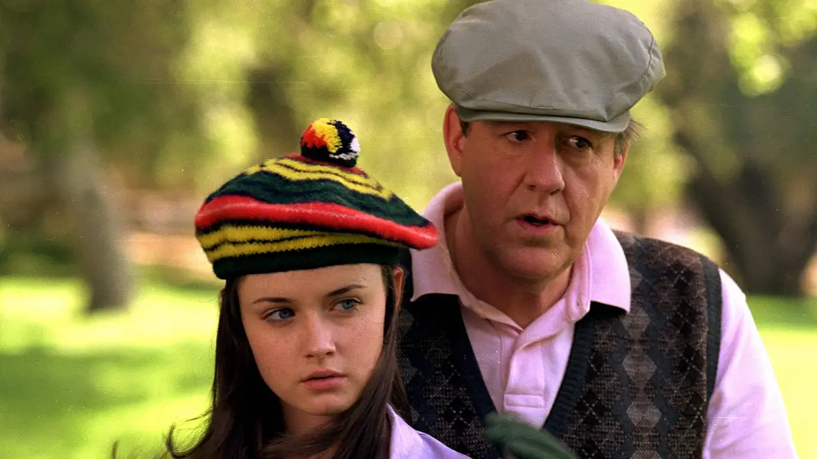 Alexis Bledel und Edward Hermnn