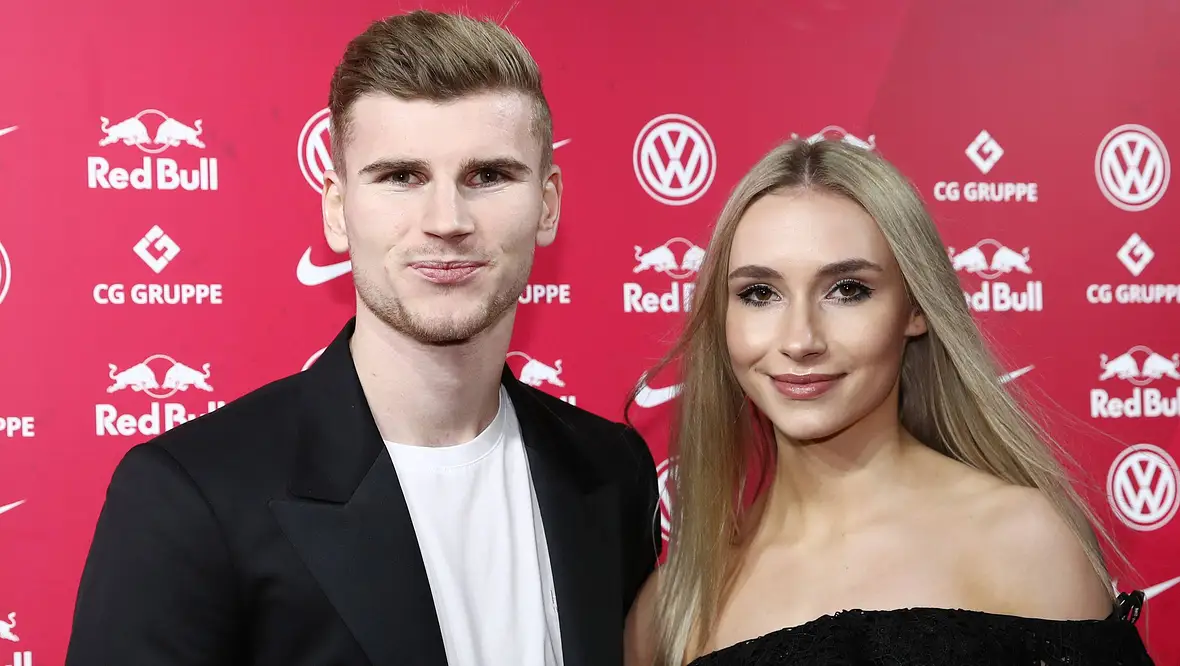 Timo Werner und Freundin Paula Lense Timo Werner und Freundin Paula Lense