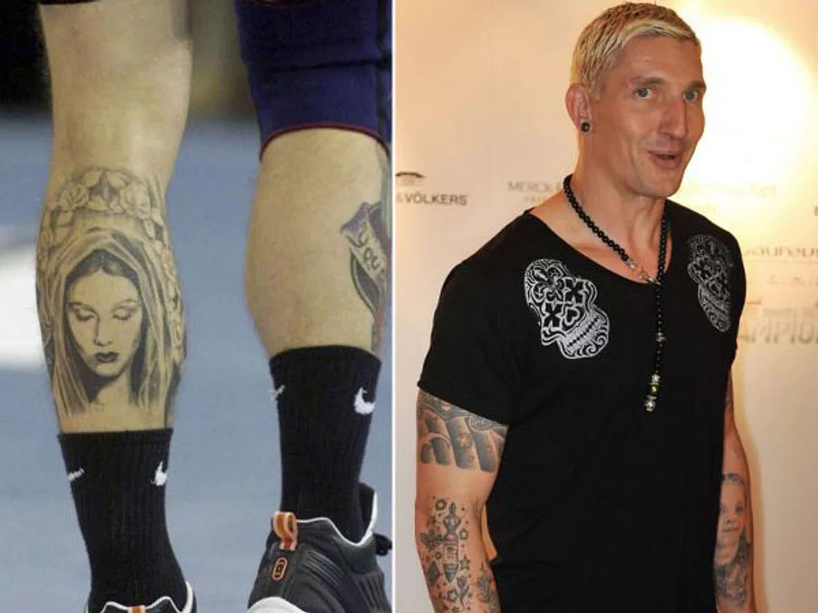 Auf schlimmer und ewig! Die Liebes-Tattoos der Stars - Bild 16