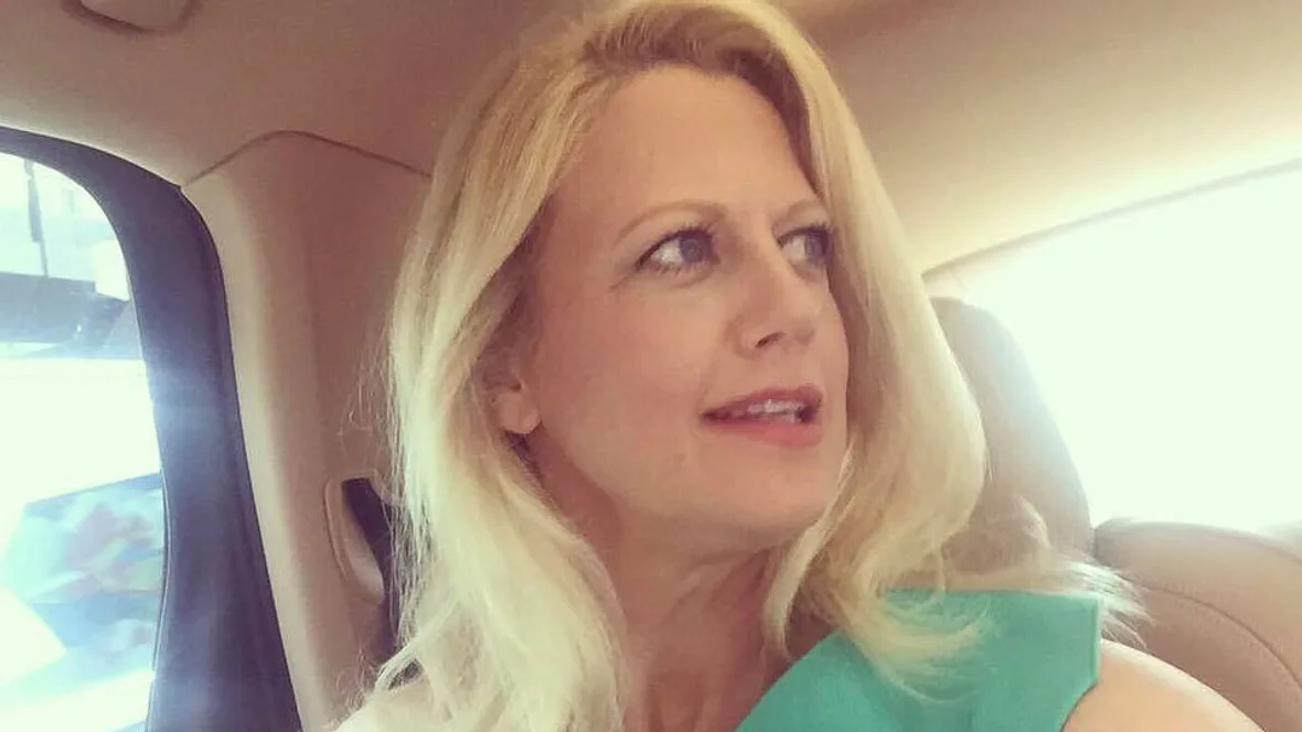 Barbara Schöneberger mit blonder Mähne