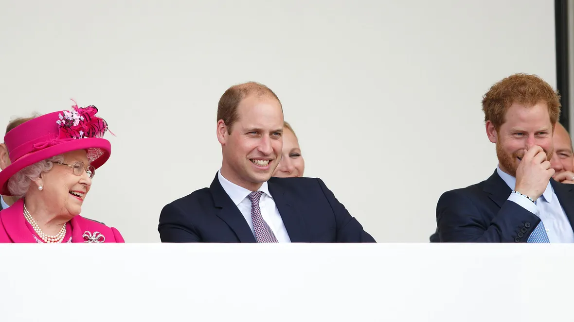 Prinz William Prinz Harry Queen Elizabeth II Prinz William Prinz Harry Queen Elizabeth II