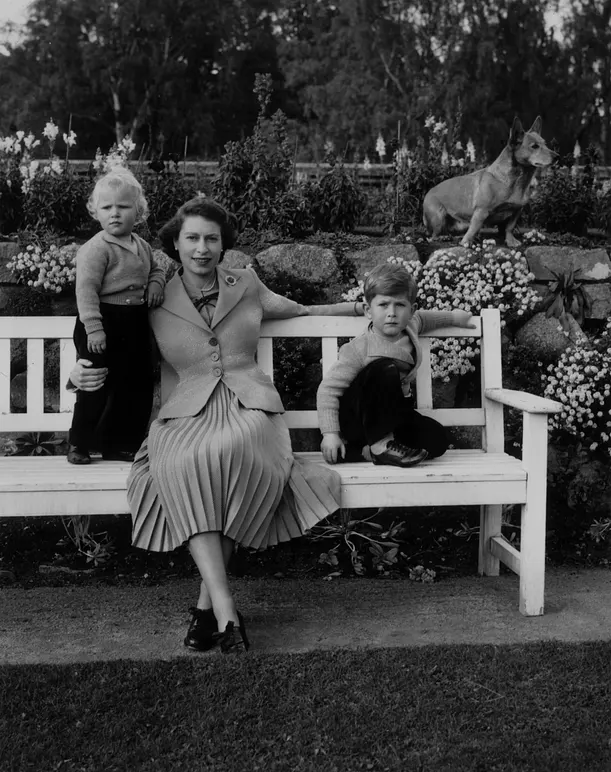 Queen Elizabeth und ihre Kinder Queen Elizabeth und ihre Kinder