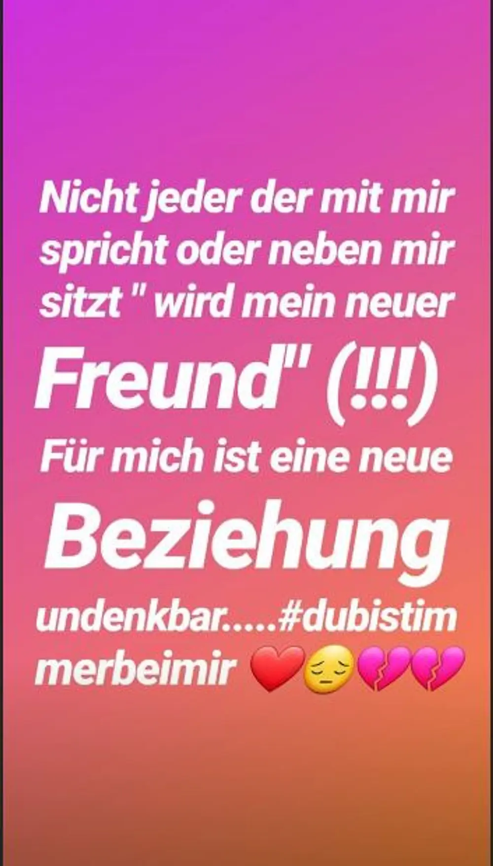 Daniela Büchner ist noch nicht bereit für eine neue Liebe Daniela Büchner ist noch nicht bereit für eine neue Liebe