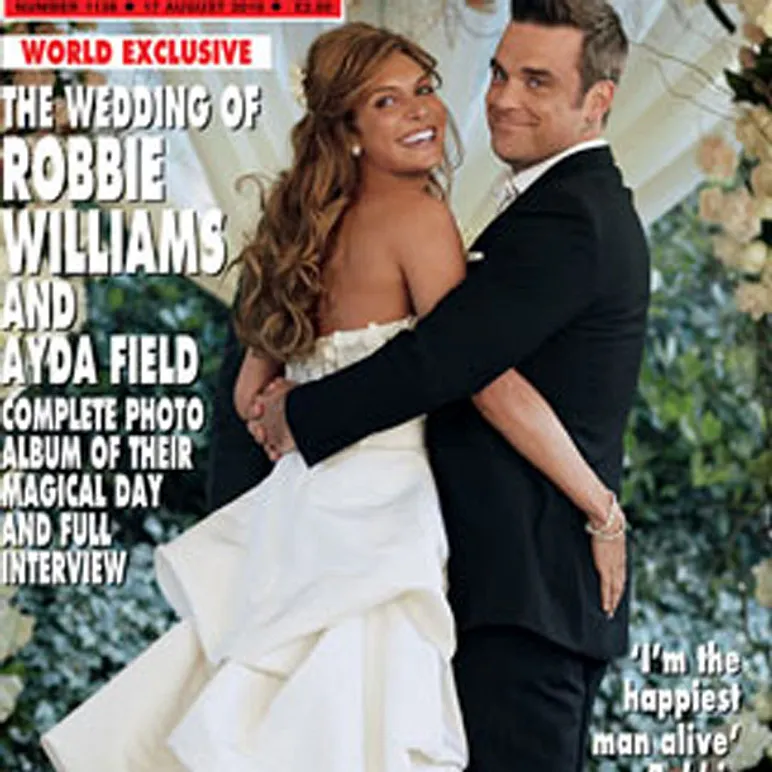 Robbie Williams & Ayda Field Robbie Williams & Ayda Field