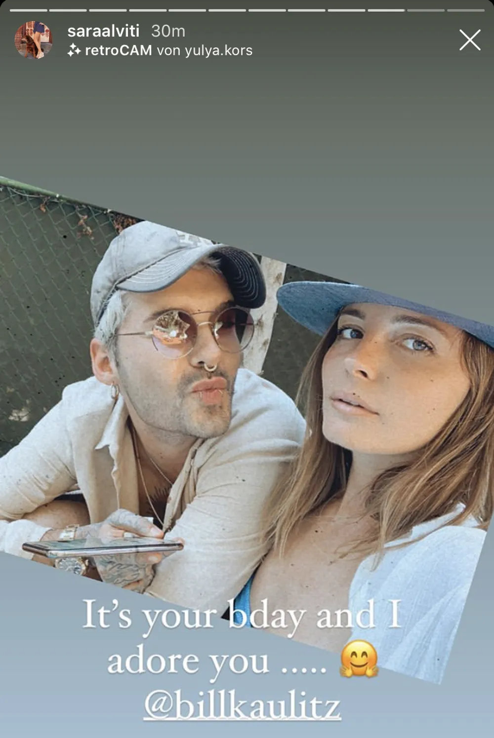 Bill Kaulitz und Sara Alviti Bill Kaulitz und Sara Alviti