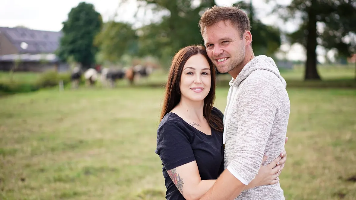 Milchbauer André und Julia Milchbauer André und Julia