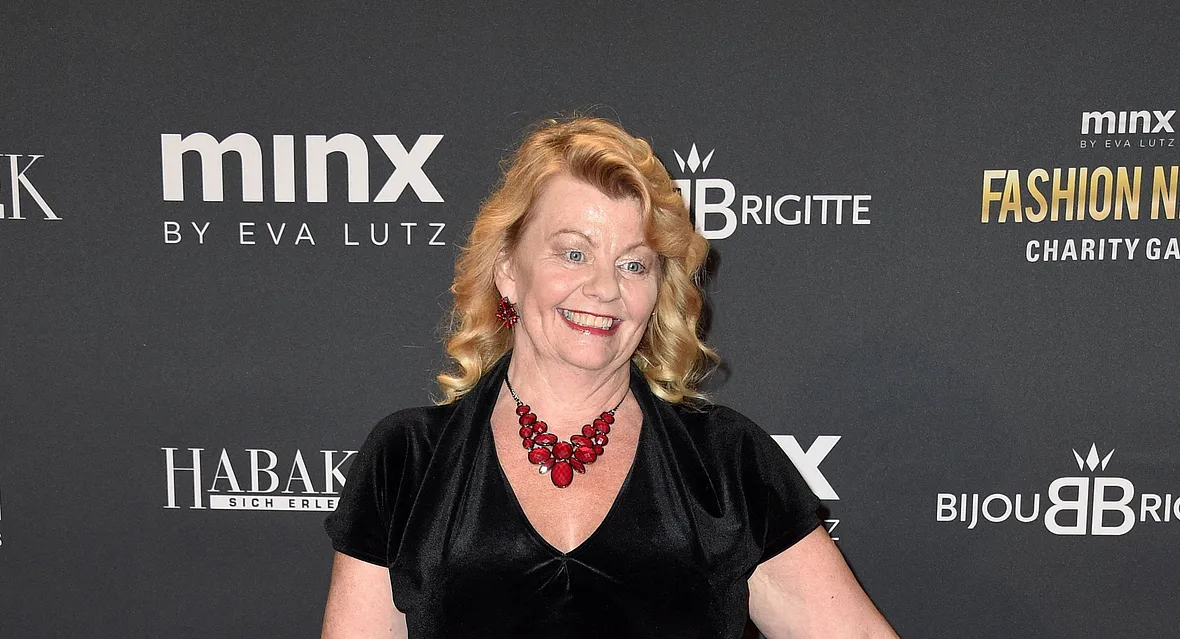 Inger Nilsson auf einem Fashion-Event