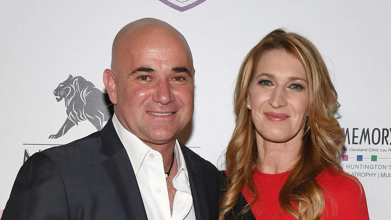 Steffi Graf Andre Agassi - Foto: Getty Images Steffi Graf Andre Agassi - Foto: Getty Images