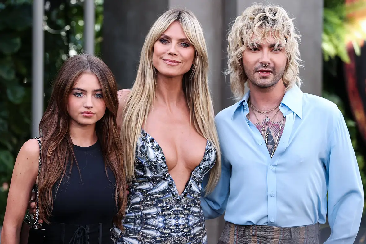Bill Kaulitz Leni Klum Heidi Klum Bill Kaulitz Leni Klum Heidi Klum