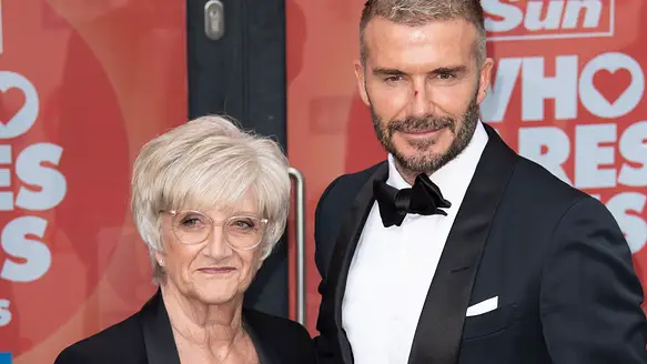 David Beckham Sandra Georgina West David Beckham Sandra Georgina West
