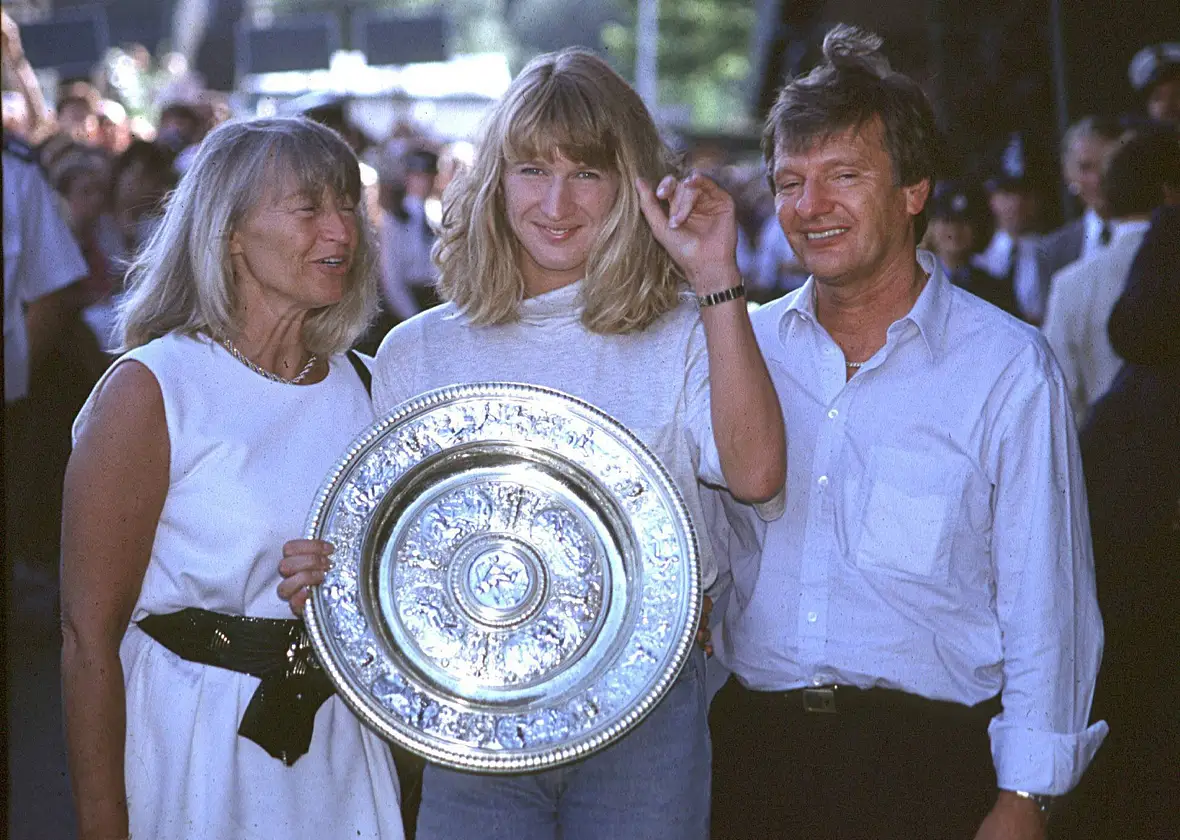 Heidi Graf Peter Graf Steffi Graf Heidi Graf Peter Graf Steffi Graf