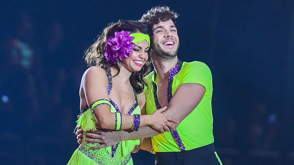 Luca Hänni Christina Luft Luca Hänni Christina Luft