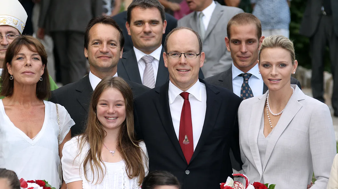 Caroline von Hannover Andrea Casiraghi Fürstin Charlene Fürst Albert Caroline von Hannover Andrea Casiraghi Fürstin Charlene Fürst Albert